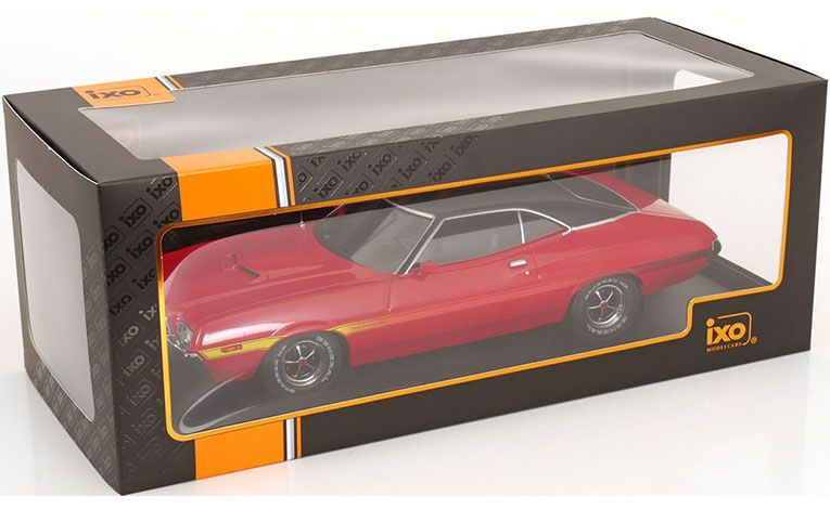 1:18 1/18 Ford Gran Torino Sport Coupe 1972 red black Ixo 