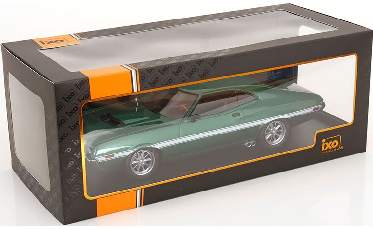 1:18 1/18 Ford Gran Torino Sport Coupe 1972 green white Ixo 