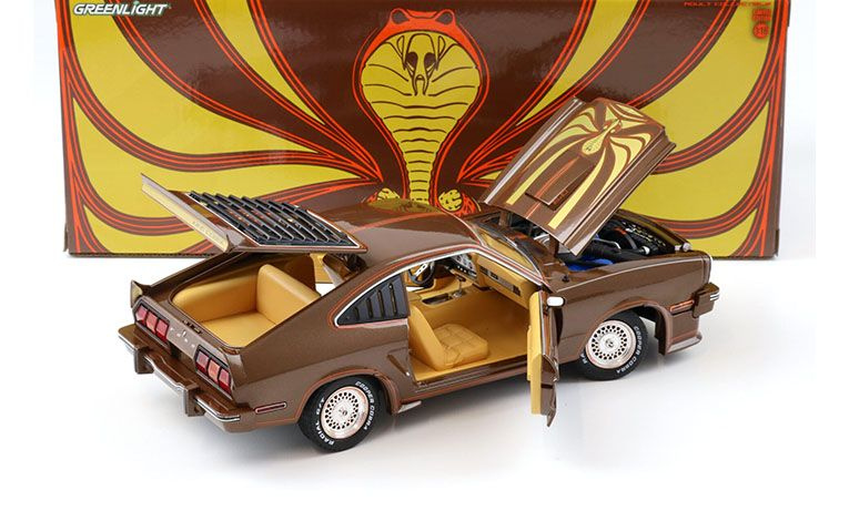 1:18 1/18 Ford Mustang 2 King Kobra 1978 smeđi Greenlight
