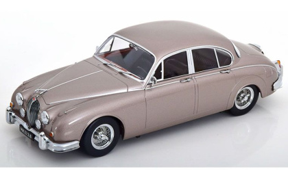 1:18 1/18 Jaguar Mark 2 3.8 LHD 1959 1967 pearl silver KK-Scale