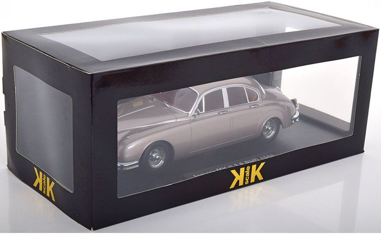 1:18 1/18 Jaguar Mark 2 3.8 RHD 1959 1967 perla srebreni KK-Scale