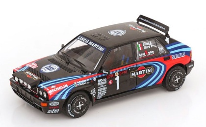 1:18 1/18 Lancia Delta HF Integrale Evo 16V No 1 Rally Monte Carlo Miki Biasion 1990 Martini black Solido