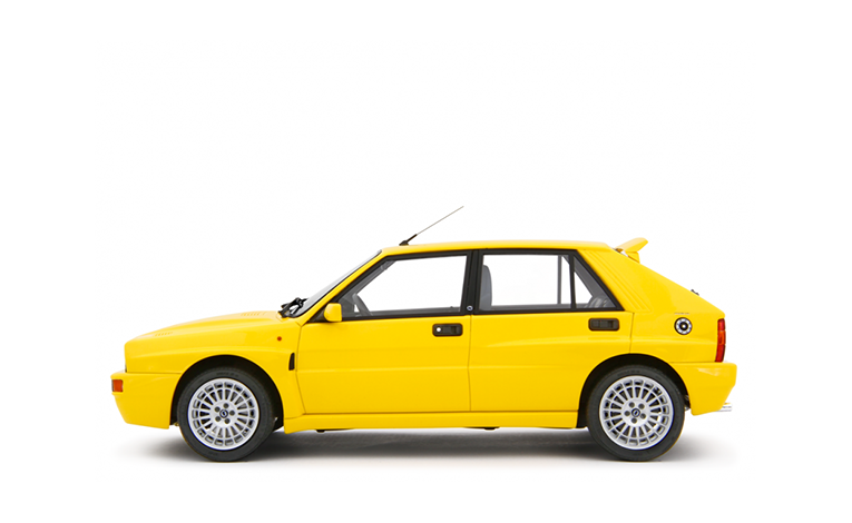 1:18 1/18 Lancia Delta HF Integrale Evoluzione 2 1992 1994 ginestra yellow Laudoracing-Models