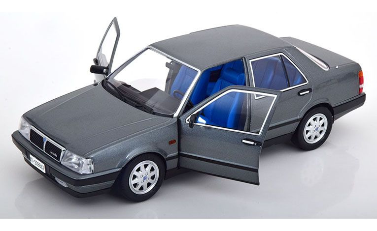 1:18 1/18 Lancia Thema Turbo i.e. 1S 1984 1988 sivi Mitica-Diecast