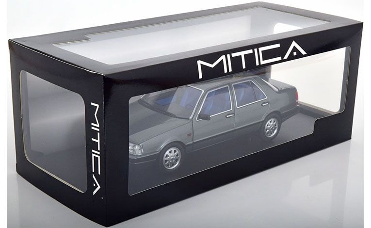 1:18 1/18 Lancia Thema Turbo i.e. 1S 1984 1988 sivi Mitica-Diecast