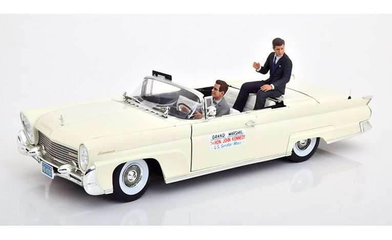 1:18 1/18 Lincoln Continental Mark III Cabriolet 1958 1960 white