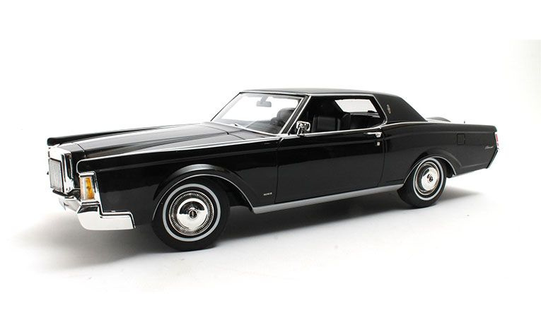 1:18 1/18 Lincoln Continental Mark V Coupe 1971 1972 black Cult-Scale Models