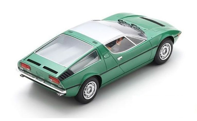 1:18 1/18 Maserati Bora 1971 1978 green silver Schuco