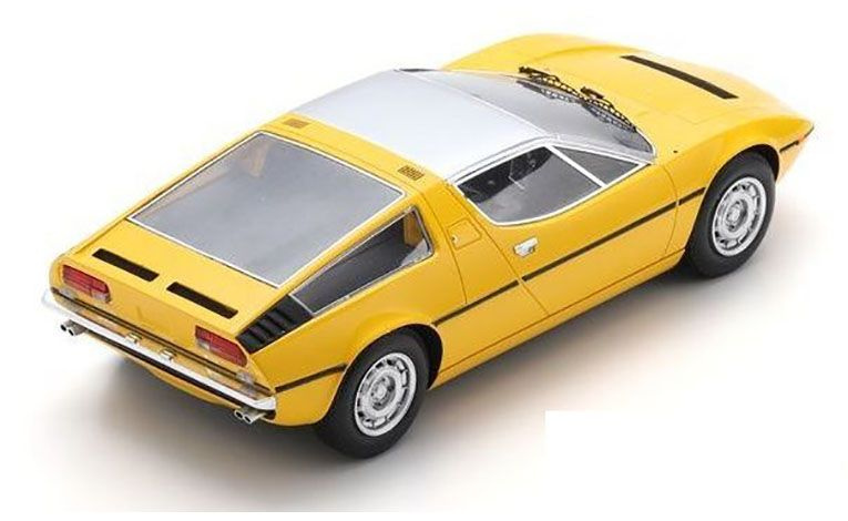 1:18 1/18 Maserati Bora 1971 1978 yellow silver Schuco