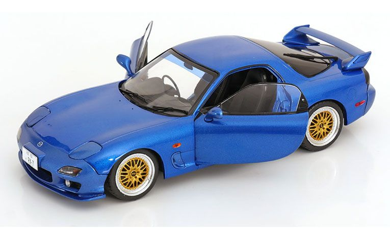 1:18 1/18 Mazda RX7 Tip RS FD3S 1999 2002 blue Solido