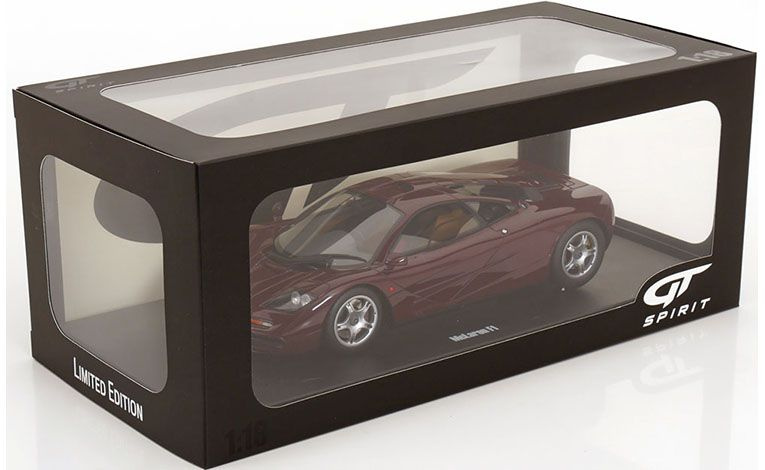 1:18 1/18 McLaren F1 1993 1998 bordeaux GT-Spirit