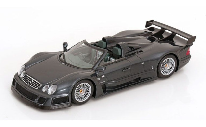 1:18 1/18 Mercedes AMG CLK GTR Dvosjed 1998 1999 antracit GT-Spirit