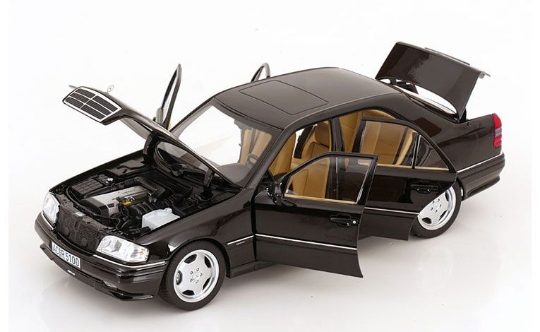 1:18 1/18 Mercedes AMG W202 C36 C Class 1993 1997 black Norev