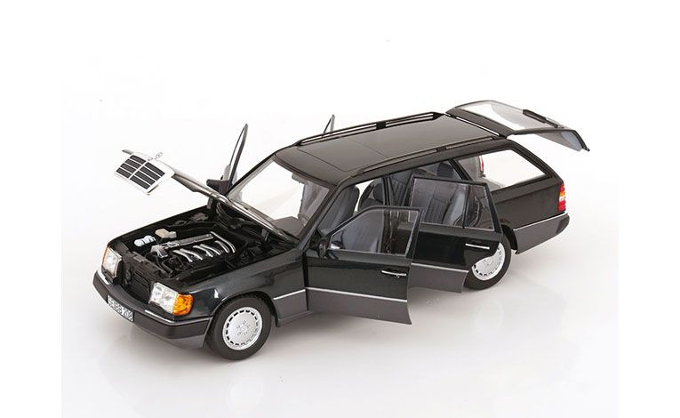 1:18 1/18 Mercedes S124 E Class T-Modell 300 TD SW Station Wagon 1990 1995 black Norev