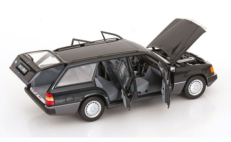1:18 1/18 Mercedes S124 E Class T-Modell 300 TD SW Station Wagon 1990 1995 black Norev