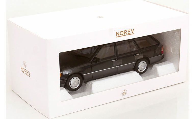 1:18 1/18 Mercedes S124 E Class T-Modell 300 TD SW Station Wagon 1990 1995 black Norev