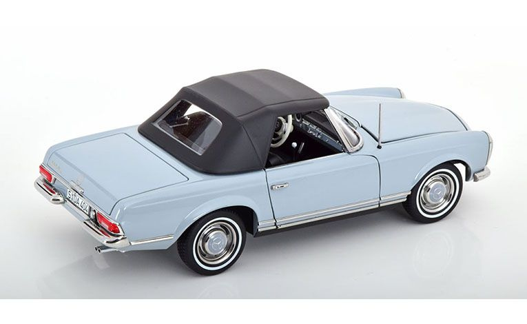 1:18 1/18 Mercedes W113 230 SL Pagoda Cabriolet 1963 1967 grey Norev