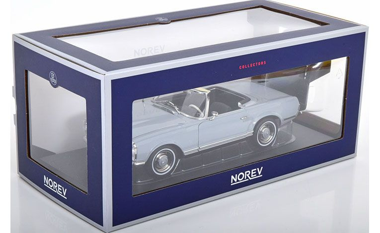 1:18 1/18 Mercedes W113 230 SL Pagoda Cabriolet 1963 1967 grey Norev