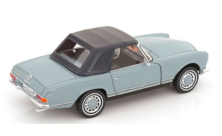 1:18 1/18 Mercedes W113 280 SL Pagoda Cabriolet 1967 1971 grey black Schuco