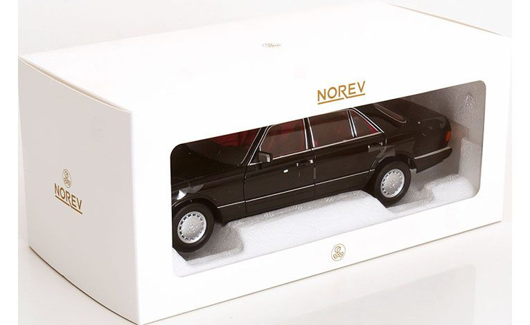 1:18 1/18 Mercedes W126 S Klasa 560 SEL 1985 1991 crni Norev