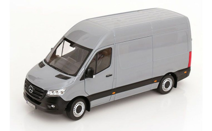 1:18 1/18 Mercedes W907-W910 Van Sprinter 2018 today grey Norev
