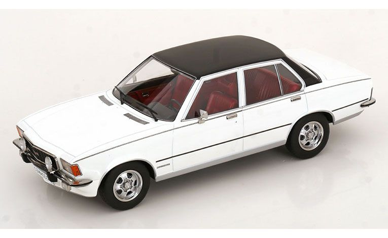 1:18 1/18 Opel Commodore B 1972 1977 white black Model Car Group MCG