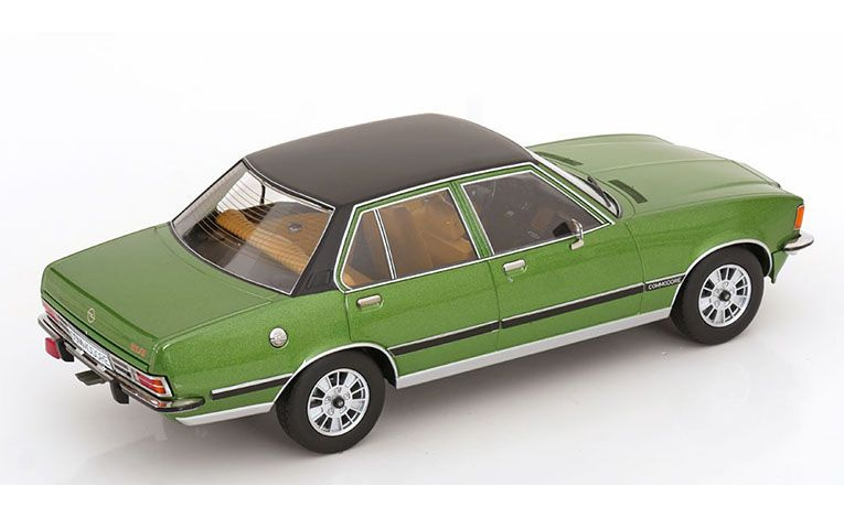 1:18 1/18 Opel Commodore B 1972 1977 green black Model Car Group MCG
