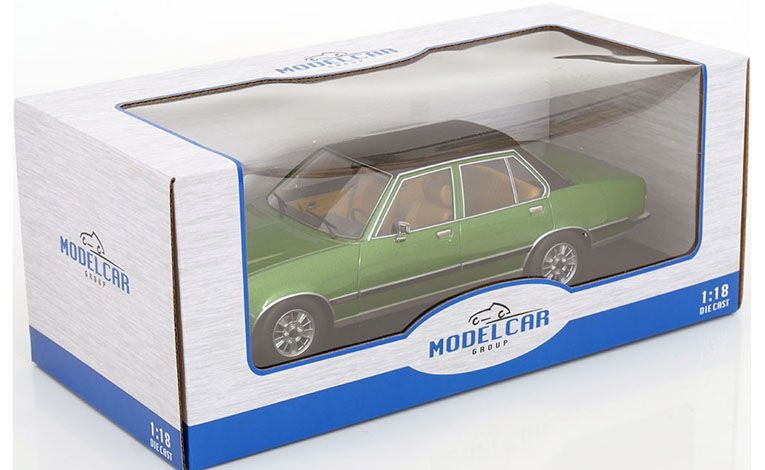 1:18 1/18 Opel Commodore B 1972 1977 green black Model Car Group MCG