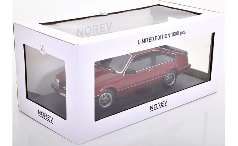 1:18 1/18 Opel Monza A2 3.0 E 1983 1986 dark red Norev