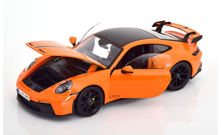 1:18 1/18 Porsche 992 911 GT3 Coupe 2022 2024 orange Maisto
