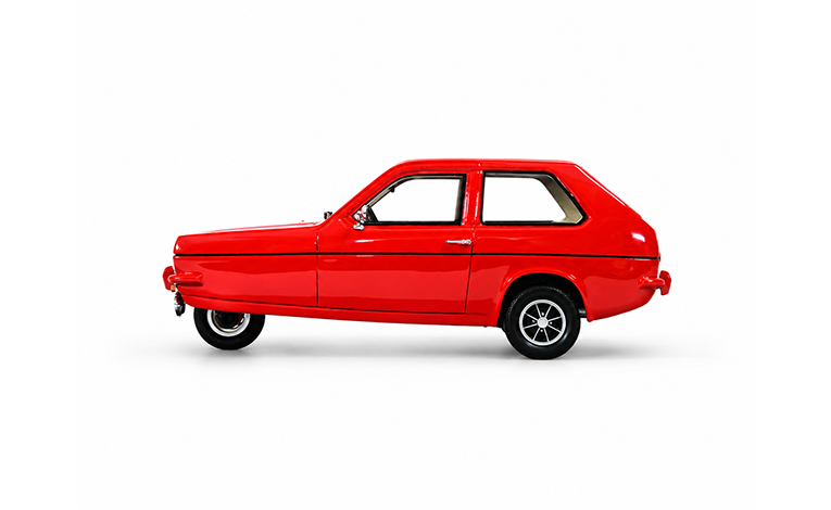 1:18 1/18 Reliant Robin 1973 1981 red Cult-Scale Models