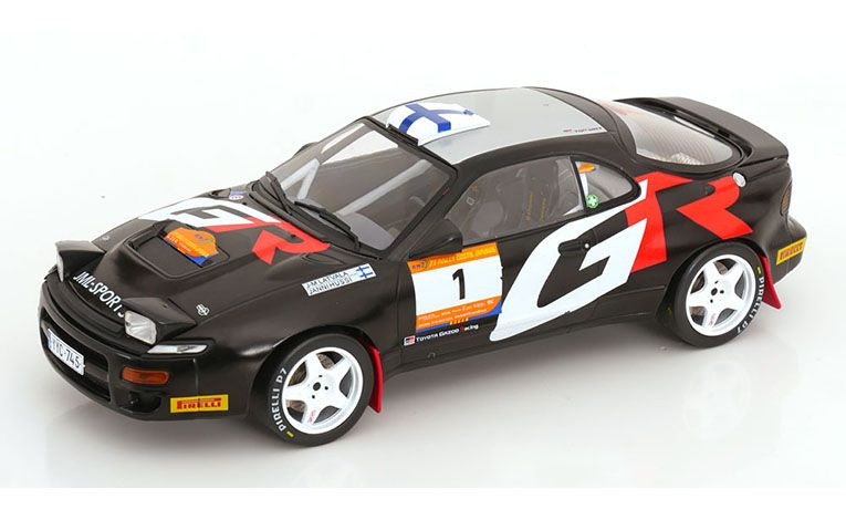 1:18 1/18 Toyota Celica ST185 GT4 Turbo No 97 Rally Costa Brava Jari Matti Latvala Janni Hussi 2025 black Ixo