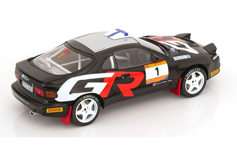 1:18 1/18 Toyota Celica ST185 GT4 Turbo No 97 Rally Costa Brava Jari Matti Latvala Janni Hussi 2025 black Ixo