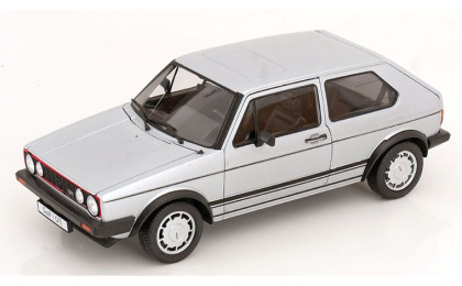 1:18 1/18 Volkswagen VW Golf 1 GTI Pirelli 1983 silver Welly