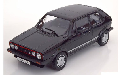 1:18 1/18 Volkswagen VW Golf 1 GTI Pirelli 1983 black Welly