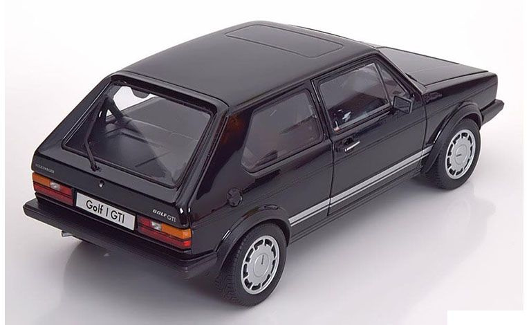 1:18 1/18 Volkswagen VW Golf 1 GTI Pirelli 1983 black Welly