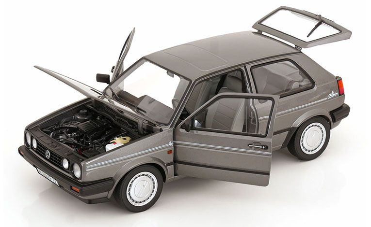 1:18 1/18 Volkswagen VW Golf 2 Champion 1988 1992 sivi Norev
