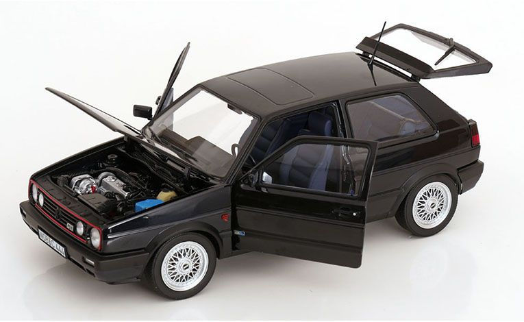 1:18 1/18 Volkswagen VW Golf 2 GTi 1991 1992 dark blue Norev