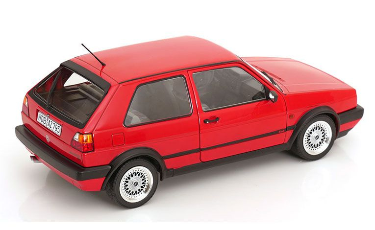 1:18 1/18 Volkswagen VW Golf 2 GTI G60 1990 1991 red Solido