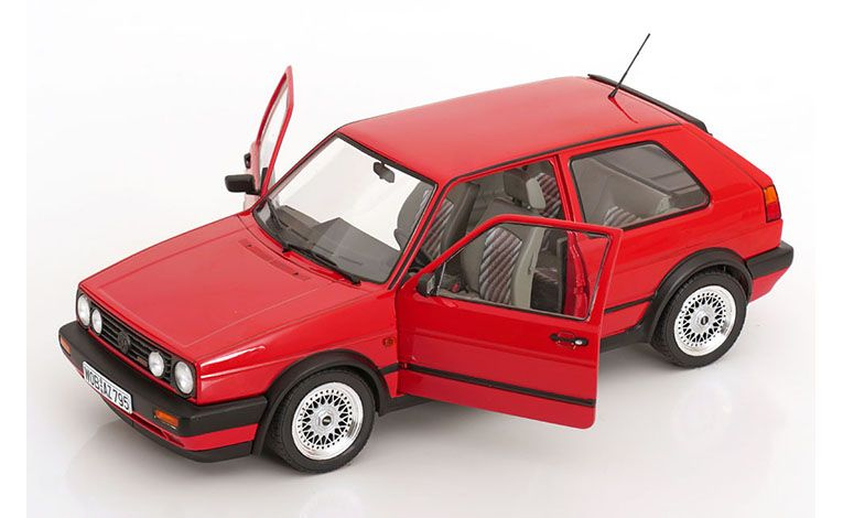 1:18 1/18 Volkswagen VW Golf 2 GTI G60 1990 1991 red Solido