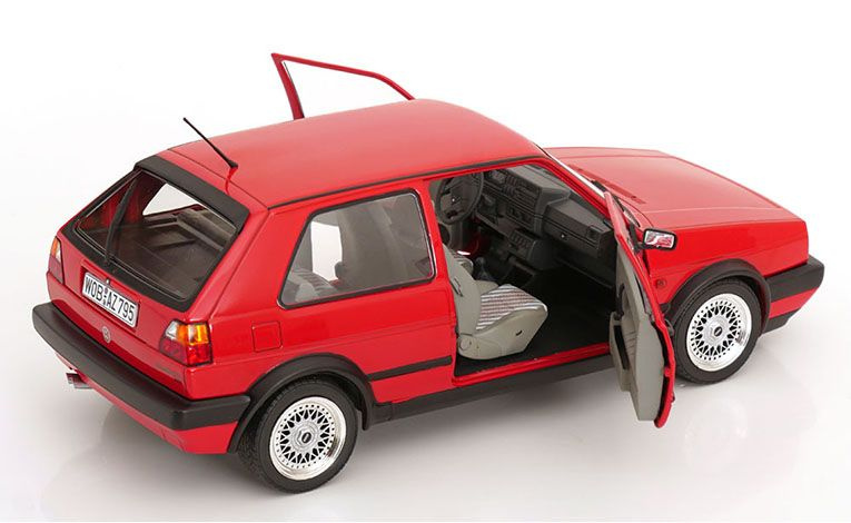 1:18 1/18 Volkswagen VW Golf 2 GTI G60 1990 1991 red Solido