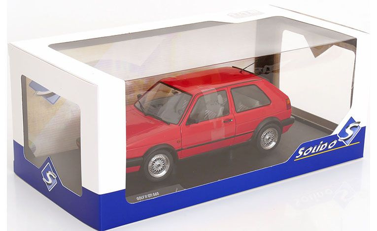 1:18 1/18 Volkswagen VW Golf 2 GTI G60 1990 1991 red Solido