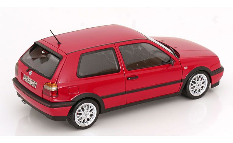 1:18 1/18 Volkswagen VW Golf 3 GTi 1996 1997 red Norev