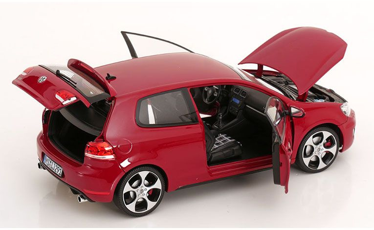 1:18 1/18 Volkswagen VW Golf 6 GTi 2009 2012 red Norev