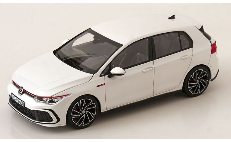 1:18 1/18 Volkswagen VW Golf 8 GTI 2020 2024 white Norev