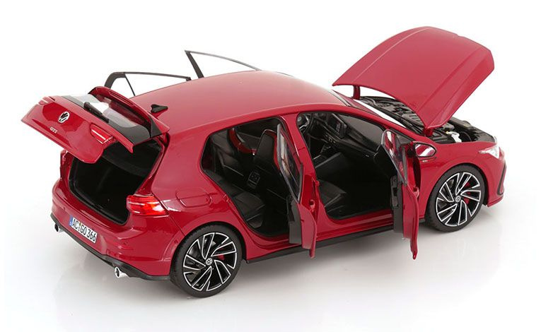 1:18 1/18 Volkswagen VW Golf 8 GTI 2020 2024 dark red Norev
