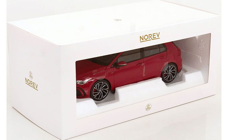 1:18 1/18 Volkswagen VW Golf 8 GTI 2020 2024 dark red Norev