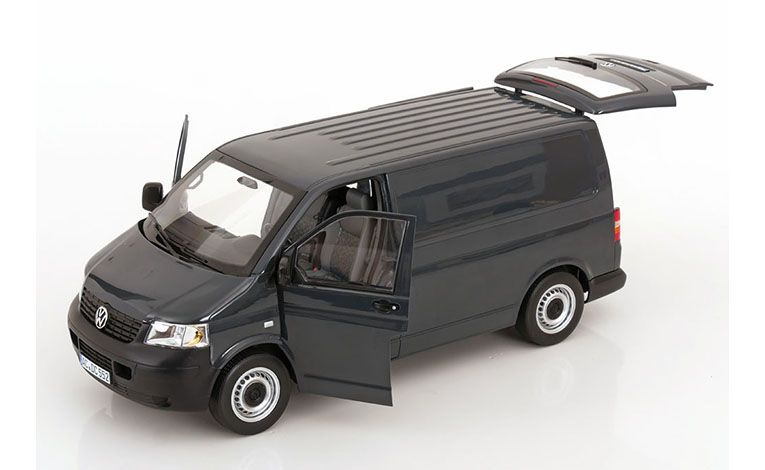 1:18 1/18 Volkswagen VW T5 Transporter 2003 2009 anthracite grey Norev