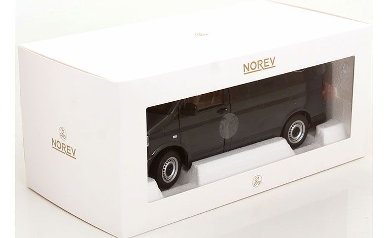 1:18 1/18 Volkswagen VW T5 Transporter 2003 2009 anthracite grey Norev