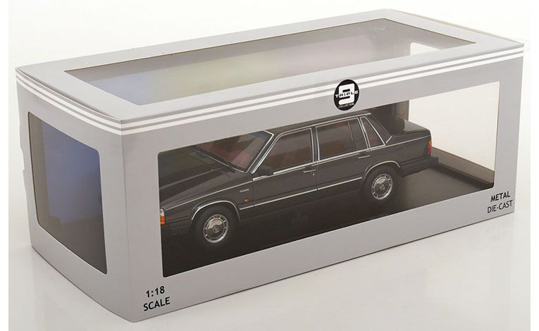 1:18 1/18 Volvo 760 Turbo Intercooler 1985 1990 grey Triple 9